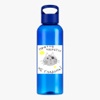 Прозрачная спортивная бутылка