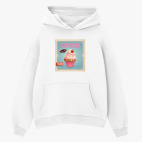 Толстовка худи оверсайз