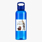 Прозрачная спортивная бутылка