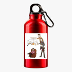 Металлическая бутылка 400 мл UV-DTF