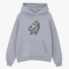 Толстовка худи оверсайз