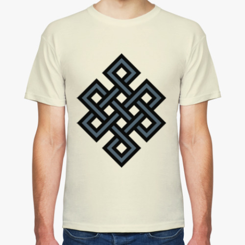 Футболка с принтом Бесконечный узел