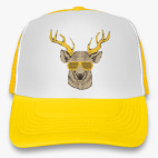 Олень хипстер в очках