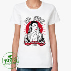 Женская футболка органик