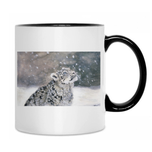 Кружка с принтом Барс