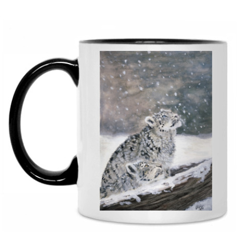 Кружка с принтом Барс