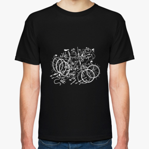 Футболка с принтом BMX