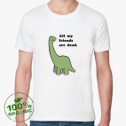 Мужская футболка органик