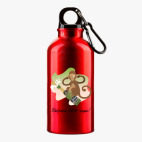 Металлическая бутылка 400 мл UV-DTF