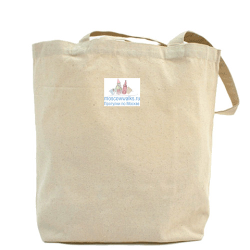 Сумка шоппер с принтом троллейбус