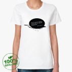 Женская футболка органик