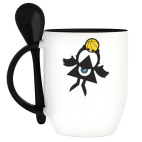 Кружка с ложкой