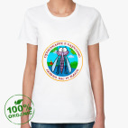 Женская футболка органик