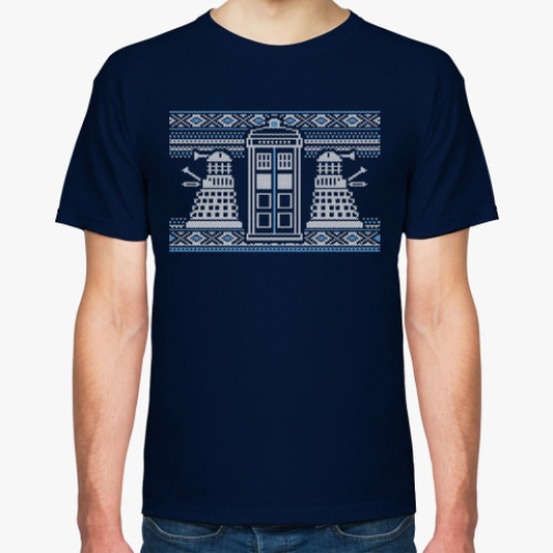 Футболка с принтом Доктор Кто