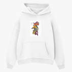 Толстовка худи оверсайз