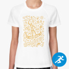 Женская спортивная футболка