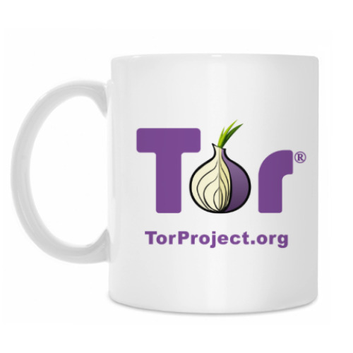 Кружка с принтом Tor Project