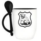 Кружка с ложкой