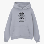 Толстовка худи оверсайз