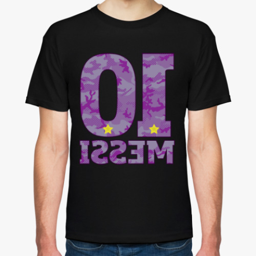 Футболка с принтом Месси 10