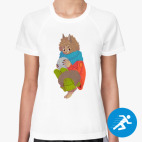 Женская спортивная футболка