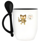 Кружка с ложкой