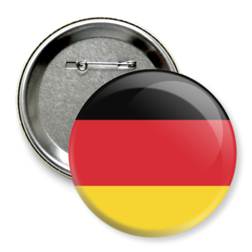 Значок 75мм с принтом Германия