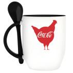 Кружка с ложкой