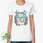 Женская футболка органик