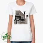 Женская футболка органик