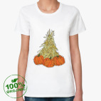 Женская футболка органик