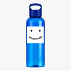 Прозрачная спортивная бутылка