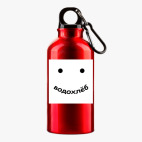 Металлическая бутылка 400 мл UV-DTF