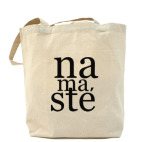 Холщовая сумка шоппер Yoga Namaste