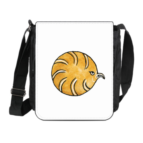 Сумка на плечо (мини-планшет) с принтом Средневековая устрица