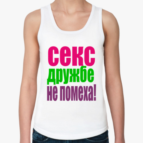 Женская майка с принтом Секс