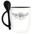 Кружка с ложкой