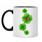 Кружка двухцветная