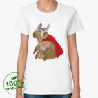 Женская футболка органик