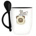 Кружка с ложкой