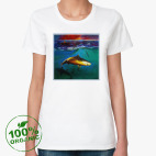 Женская футболка органик