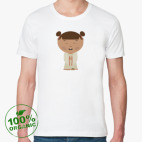 Мужская футболка органик