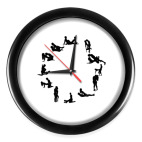 Часы (без цифр)