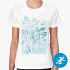 Женская спортивная футболка