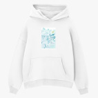 Толстовка худи оверсайз