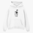 Толстовка худи оверсайз