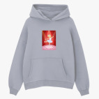 Толстовка худи оверсайз