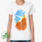 Женская футболка органик