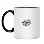 Кружка двухцветная