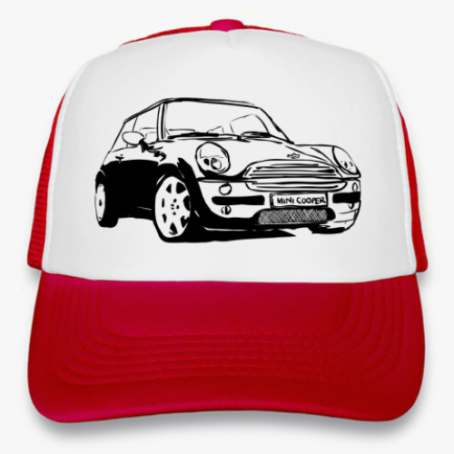 Кепка-тракер с принтом миникупер